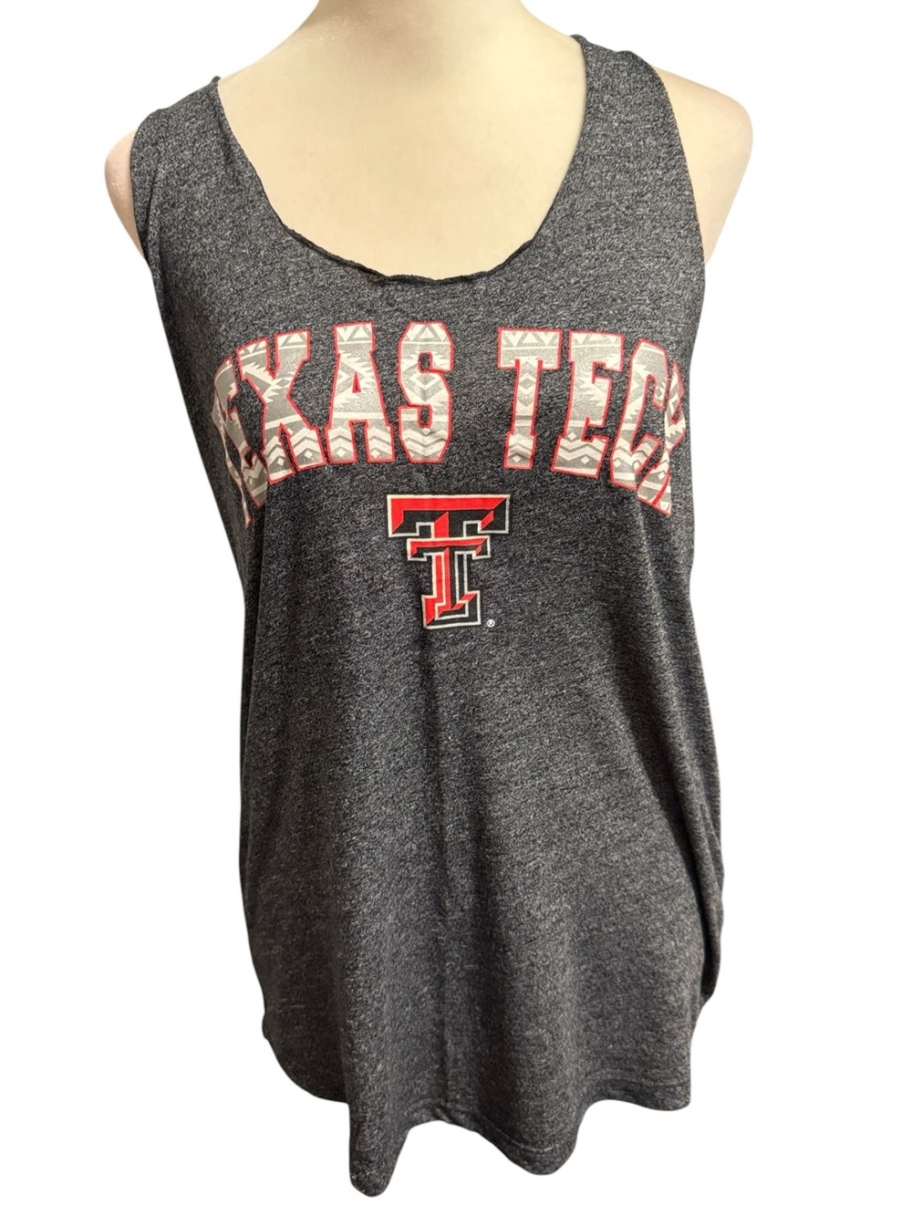 TEXAS TECH women’s razor back braided tank